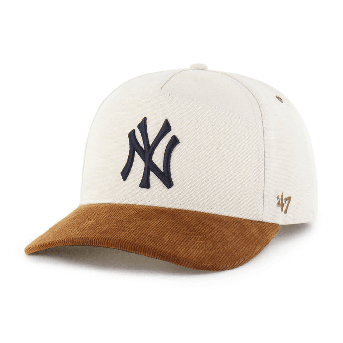 Gorra NY Canvas Crema y Café