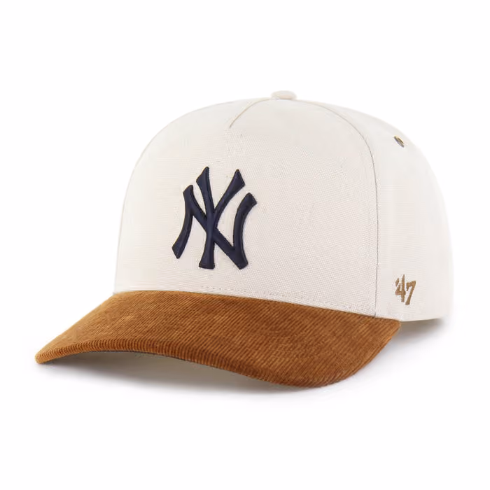 Gorra NY Canvas Crema y Café